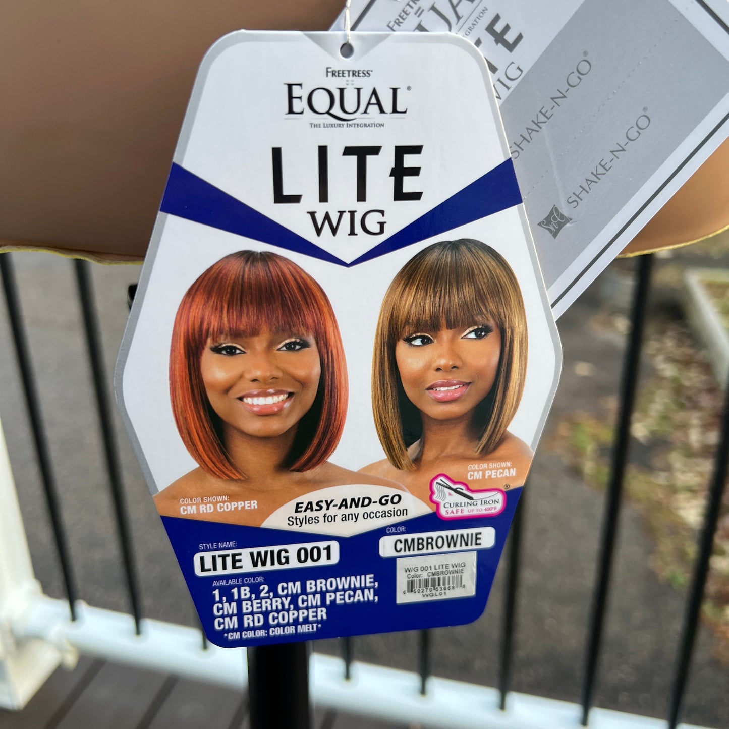 Freetress Equal Synthetic Lite Wig - 001 - CMBROWNIE