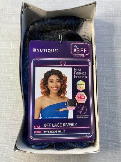 Blue Wig - Nutique BFF Lace Front Wig Riverly