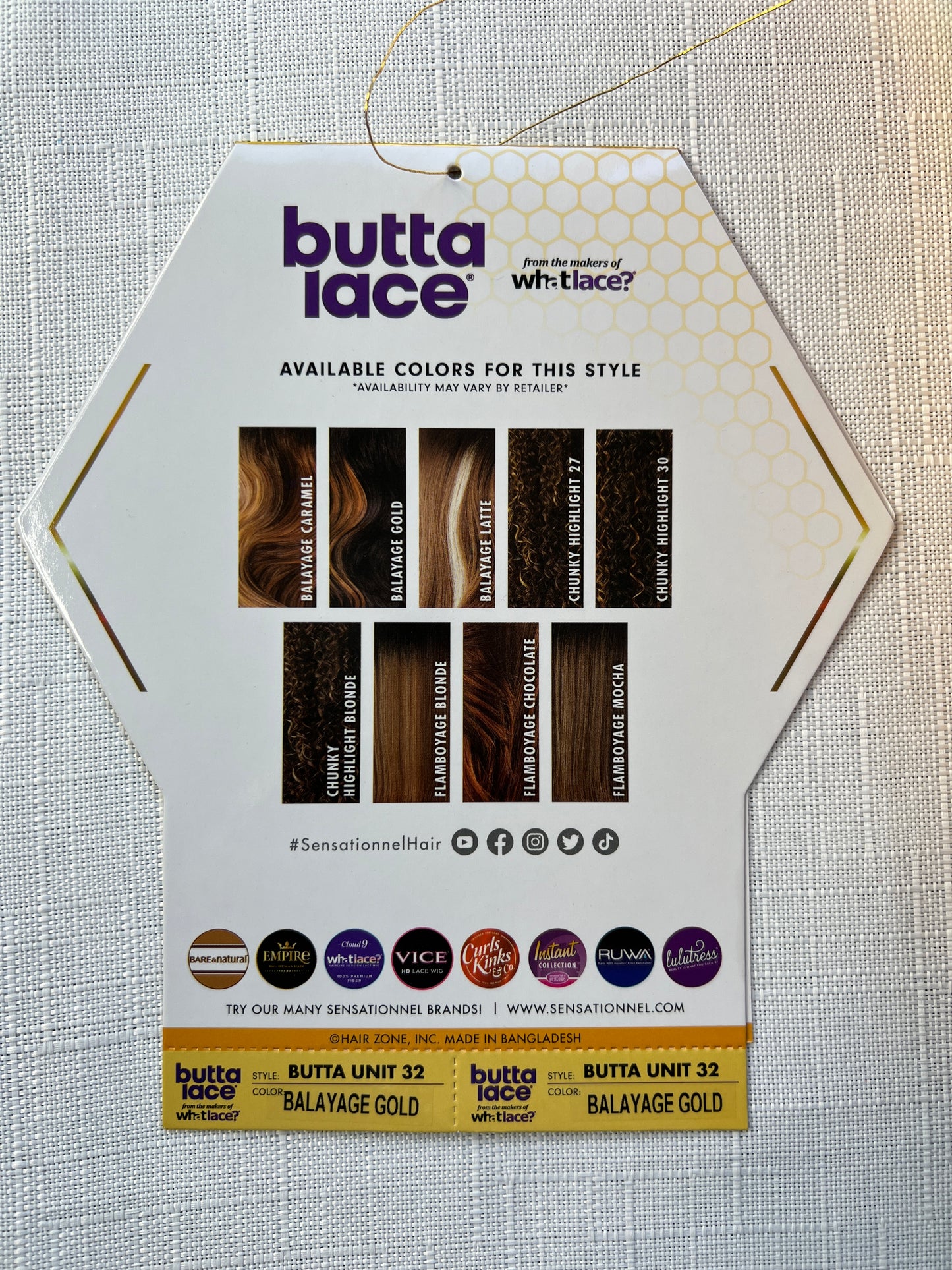 Sensationnel HD Lace Front Wig Butta Lace Unit 32
