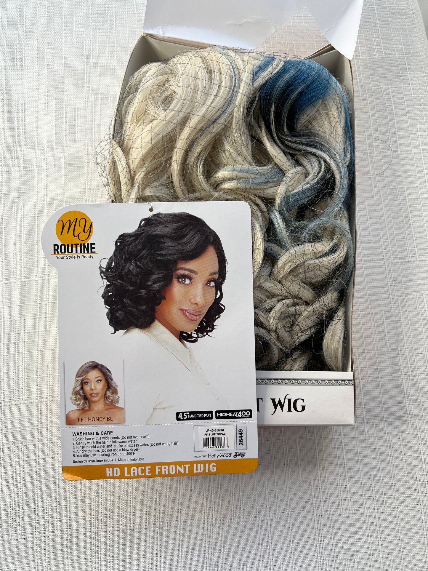 Zury Sis My Routine Synthetic HD Lace Front Wig - LF HD GEMINI