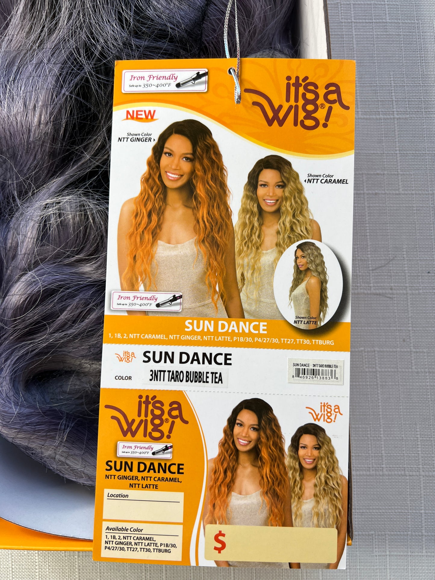 IT'S A WIG PREMIUM SYNTHETIC SWISS LACE FRONT WIG - SUN DANCE