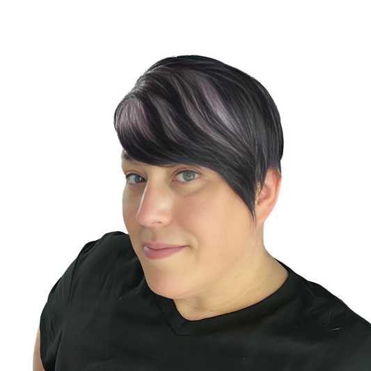 Leah Purple - Ombre Purple Pixie Wig