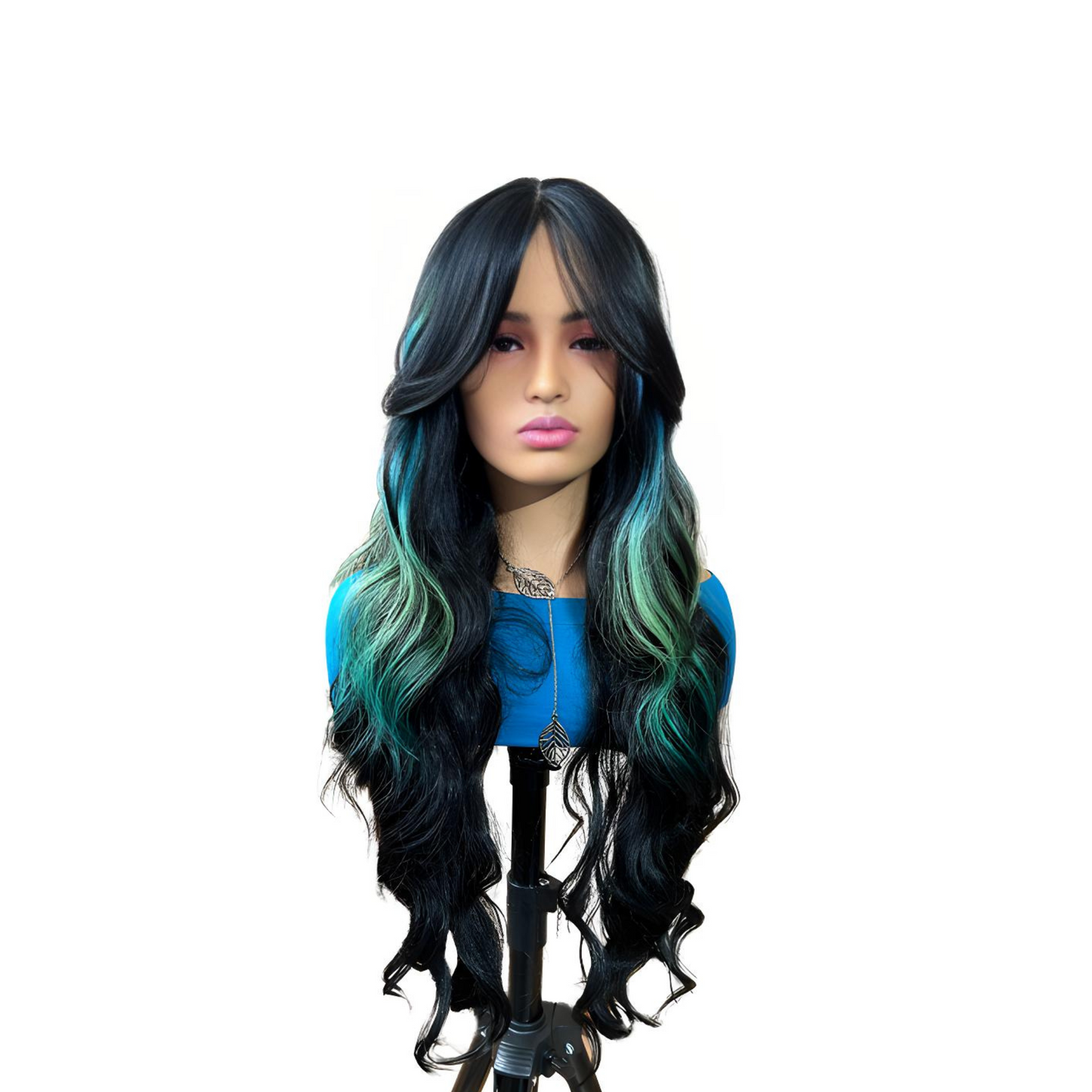 Leilani - Green Peekaboo synthetic wig