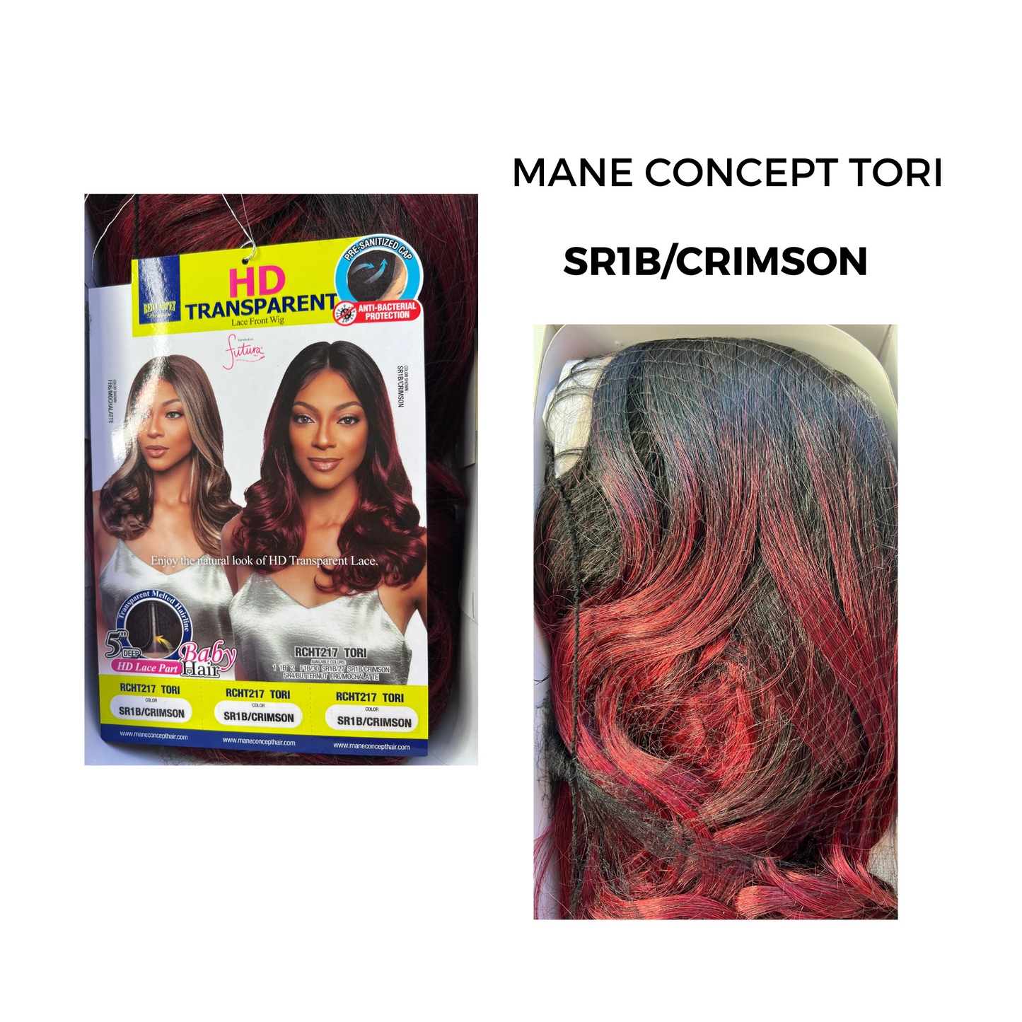 Mane Concept Red Carpet 4" HD Transparent Lace Front Wig - RCHT217 TORI