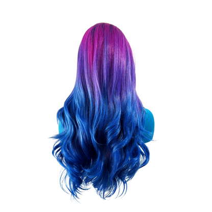 Sugar Plum - Ombre purple and blue lace frontal free parting space