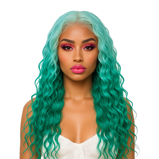Its A Wig Swiss Lace Front Wig - SUN DANCE 2 Prizm Mint Green