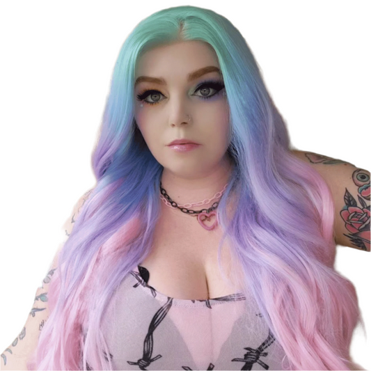 Gwendolyn - rainbow 13X4 Lace Frontal Synthetic wig