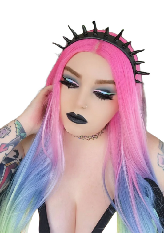 Iris - Ombre Unicorn 30" lacefront wig - VIVID colors!