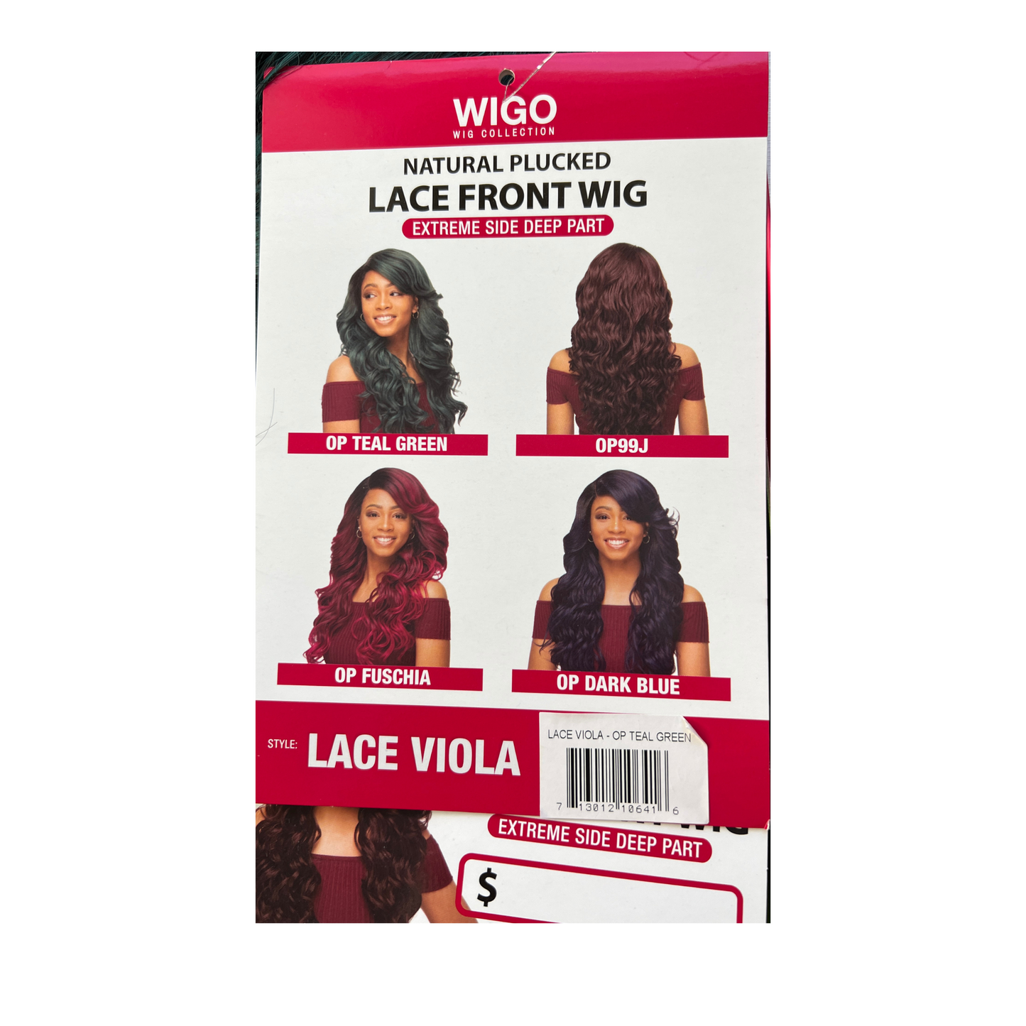 WIGO Collection Extreme Side Deep Natural Plucked Lace Front Wig - LACE VIOLA