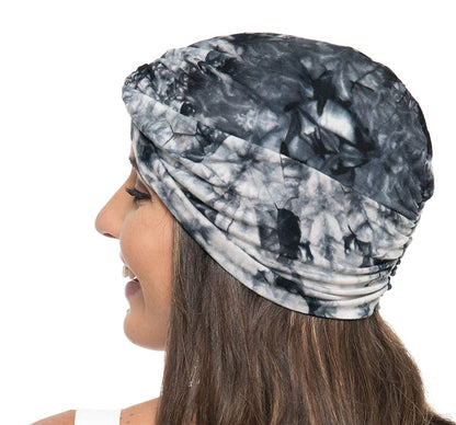 beya Tie-Dye Turban Head Scarf for Women – Universal Size Hair Turban