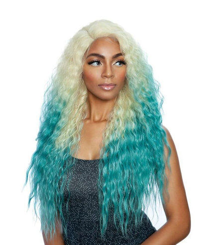 Melanin Queen Lace Front Wig Cosmo Girl 02 ML2902Lacefront WigsLazygirl Approved