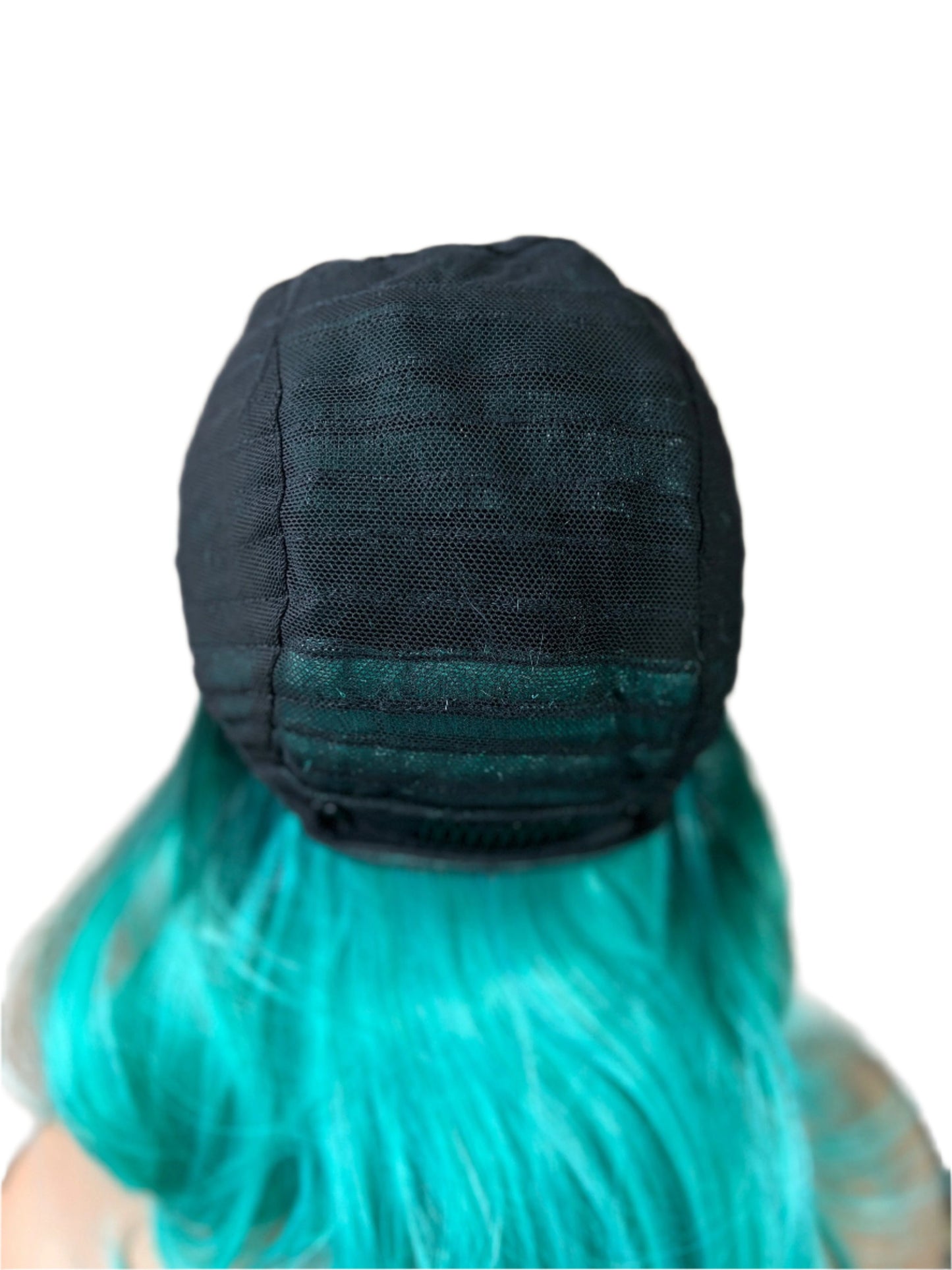 Jade - Synthetic Green Lace front Wig