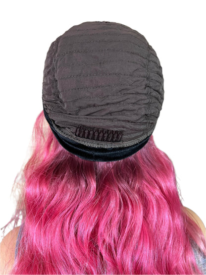 Trisha - Ombre pink headband wig