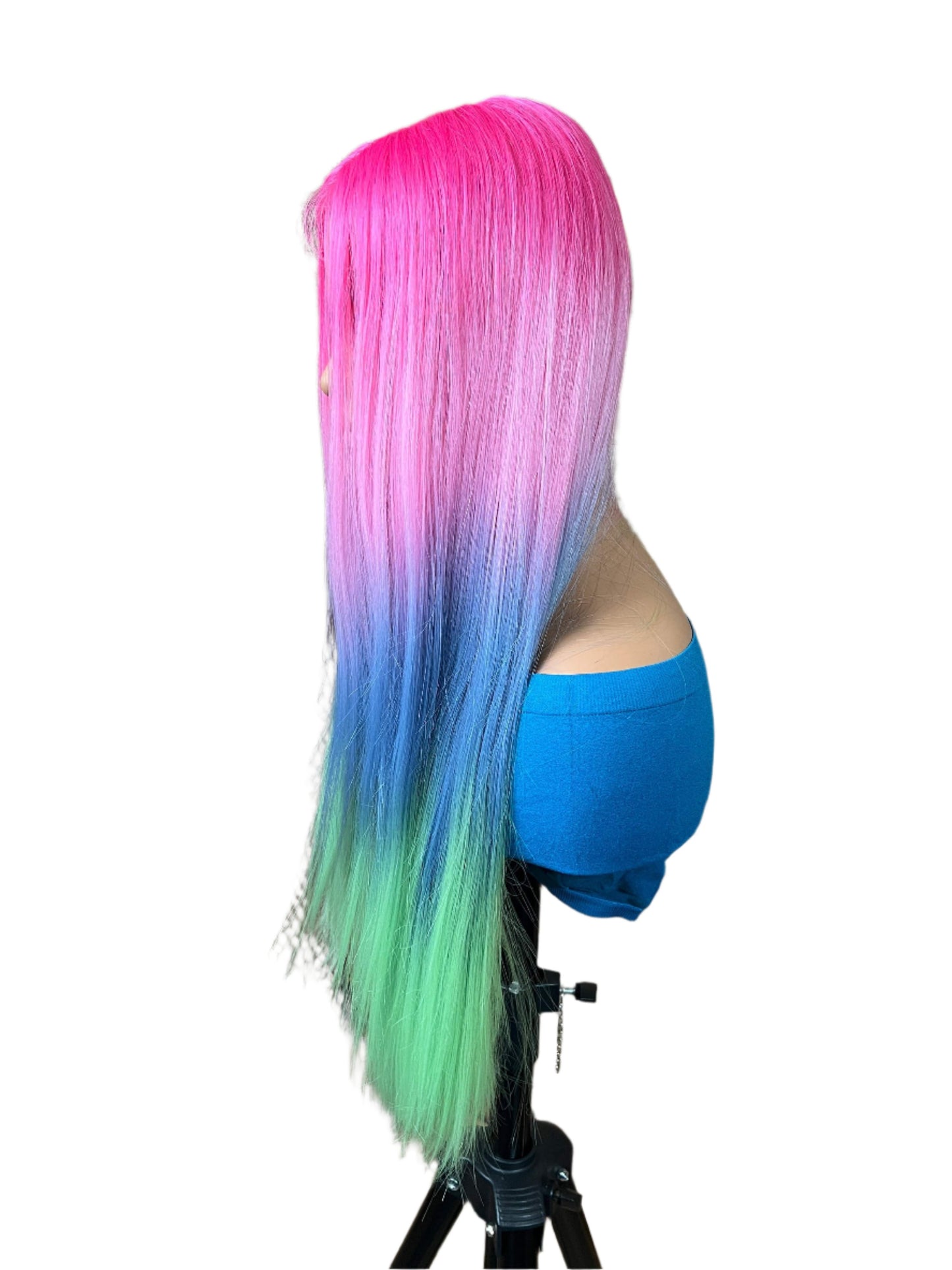 Iris - Ombre Unicorn 30" lacefront wig - VIVID colors!