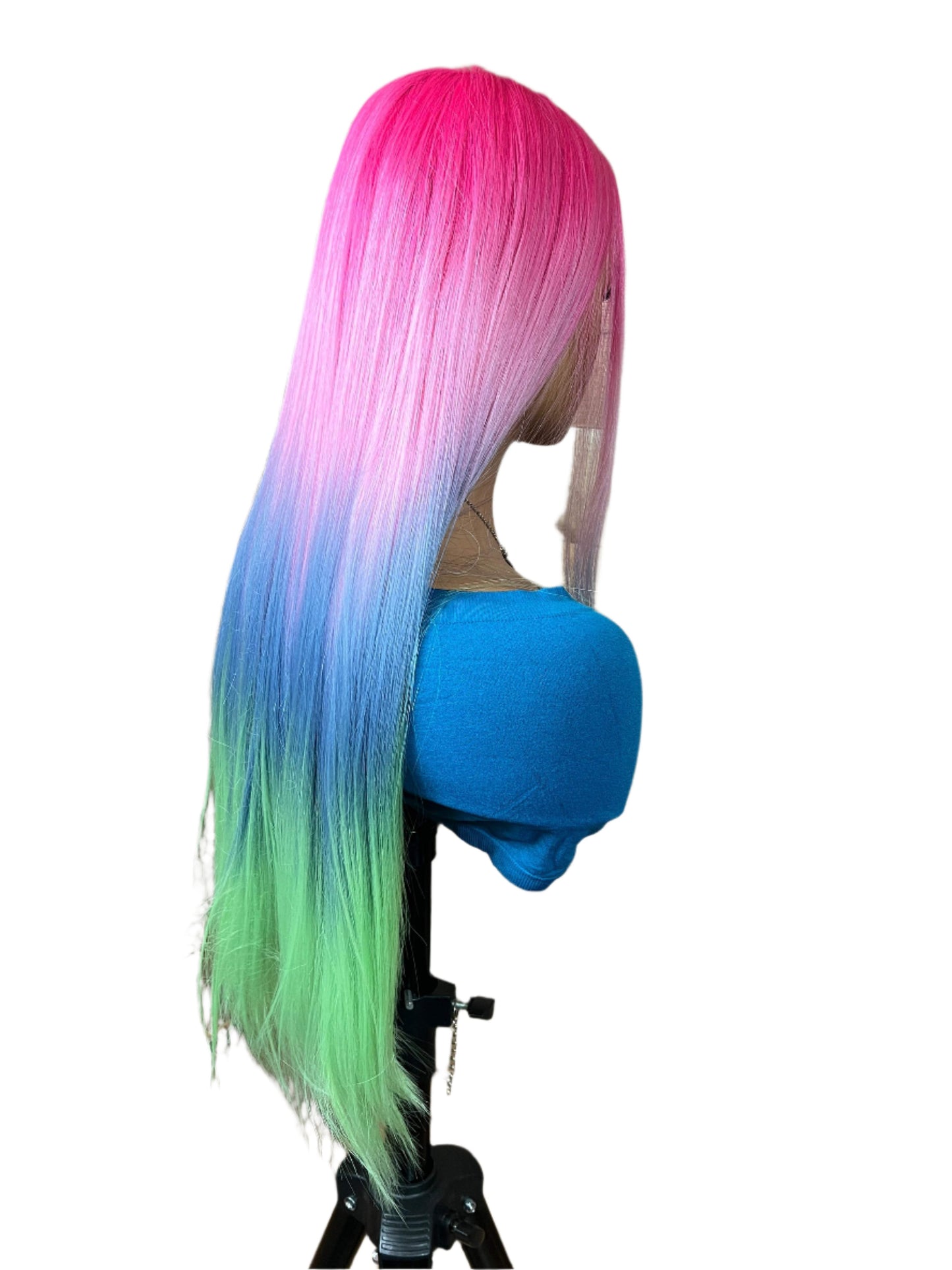 Iris - Ombre Unicorn 30" lacefront wig - VIVID colors!