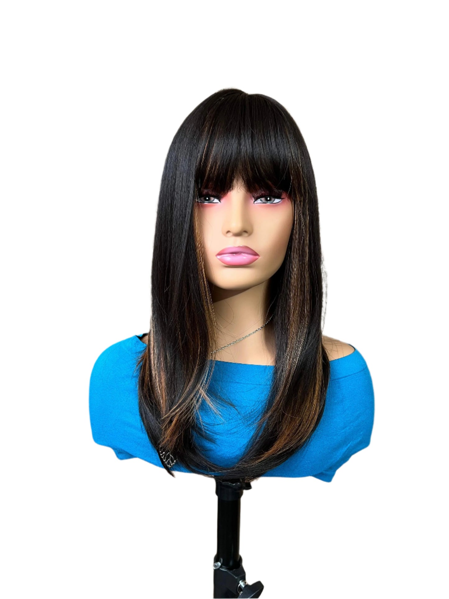 Jaylani - Dark Brown synthetic wig